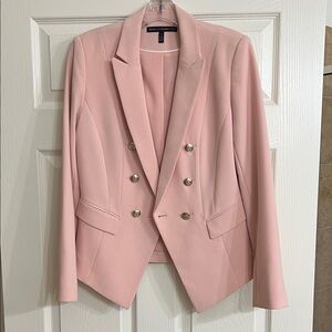 White House Black Market Pink Blazer